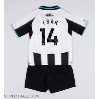 Billige Fotballdrakt Newcastle United Alexander Isak #14 Replika Hjemmedraktsett Barn 2025-26 Kortermet (med bukser)